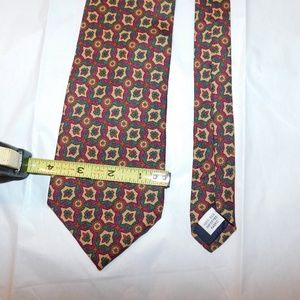 Christian Dior 100% silk Monsieur tie Multi paisley color size pictured